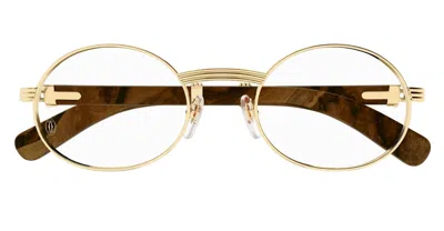 Cartier Eyeglasses In Gold