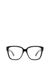 Cartier Rectangle Frame Glasses In Black