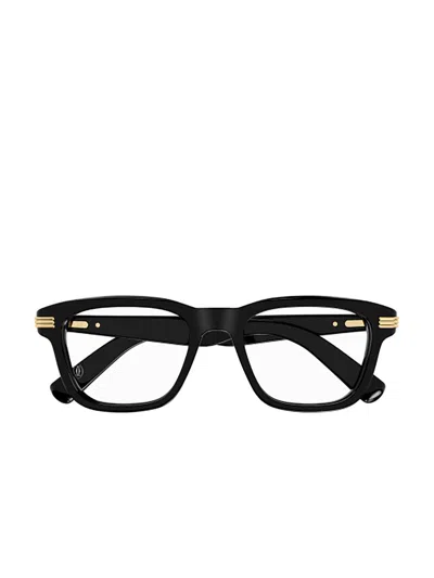 Cartier Eyeglasses In Black