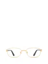 Cartier Eyeglasses In Gold