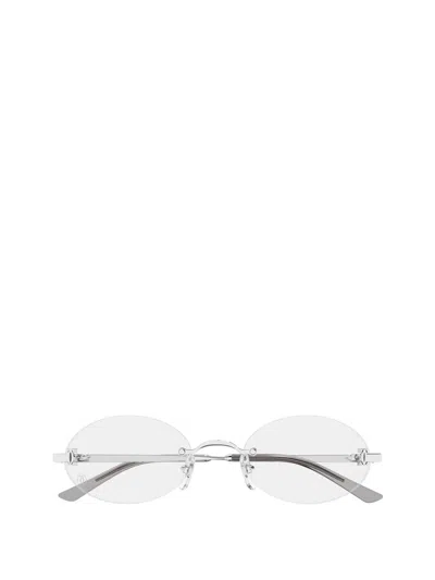 Cartier Eyeglasses In Silver