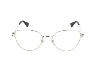 Cartier Eyeglasses In Silver Silver Transparent