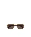 Cartier Eyewear Pilot In Green