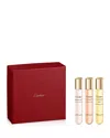 Cartier 3-pc. Eau De Parfum Fragrance Set In Transparent