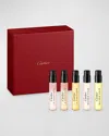Cartier Feminine Fragrance Discovery Set, 5 X 0.1 Oz.