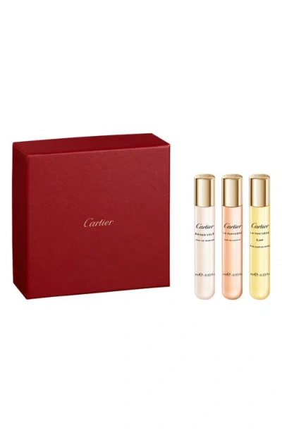 Cartier Feminine Fragrance Discovery Set In Transparent