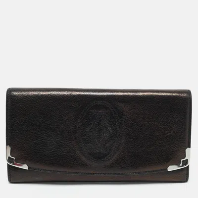 Pre-owned Cartier Flap Wallet