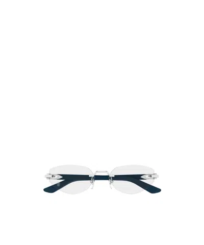 Cartier Frameless Non-prescription Glasses In Metallic