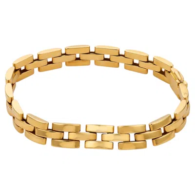 Pre-owned Cartier French Panth�re 18k Yellow Gold Bracelet