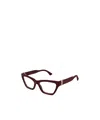 Cartier Full-frame Plain Mirror In Burgundy