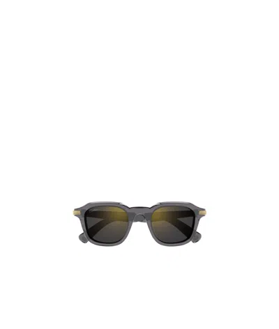 Cartier Full Frame Sunglasses In Gray