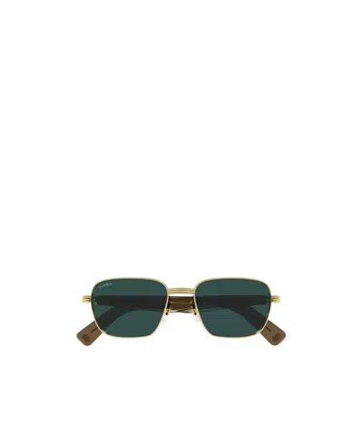 CARTIER CARTIER SQUARE FRAME SUNGLASSES