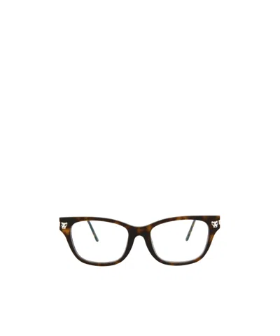 Cartier Geometric Flat Mirror In Brown