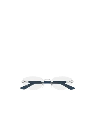 Cartier Geometric Flat Mirror In Blue