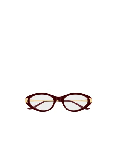Cartier Geometric Flat Mirror In Brown
