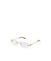 Cartier Geometric Flat Mirror In Gold