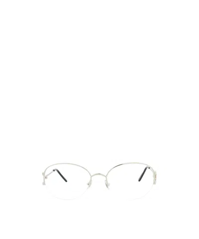 Cartier Geometric Flat Mirror In White