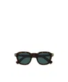 Cartier Geometric Sunglasses In Black