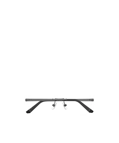 Cartier Geometrically Framed Flat Mirror In Black
