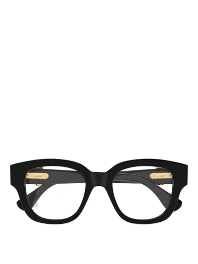 Cartier Glasses In Black