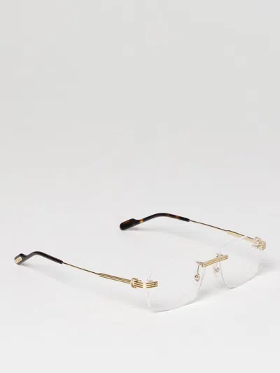 Cartier Glasses Men  In Brown
