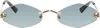 Cartier Gold & Green 'panthère De ' Sunglasses