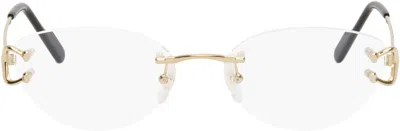 Cartier Gold Classic C De  Glasses