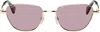 Cartier Gold 'classic C De ' Sunglasses In 004 Gold