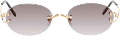 Cartier Gold Classic C Motif Sunglasses