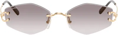 Cartier Gold Classic C Motif Sunglasses