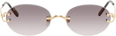Cartier Gold Classic C Motif Sunglasses
