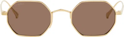 Cartier Gold Core Range Sunglasses In Purple