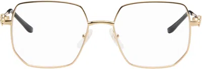 Cartier Gold Panthère De  Squared Glasses