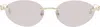 Cartier Gold 'panthère De ' Sunglasses In 004 Gold