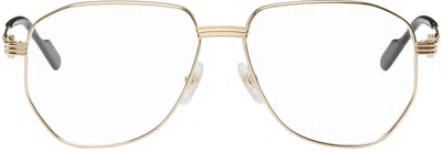 Cartier Gold 'première De ' Glasses In Metallic