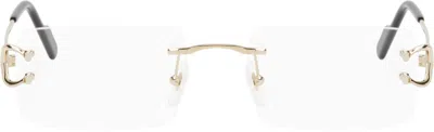 Cartier Gold 'signature C De ' Glasses