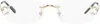 Cartier Gold 'signature C De ' Glasses
