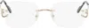 Cartier Gold 'signature C De ' Glasses