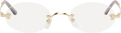 Cartier Gold Signature C Glasses