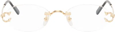 Cartier Gold Signature C Optical Frame Glasses