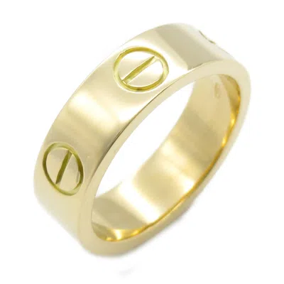 Pre-owned Cartier Gold Yellow Gold (18k) Band Ring ()