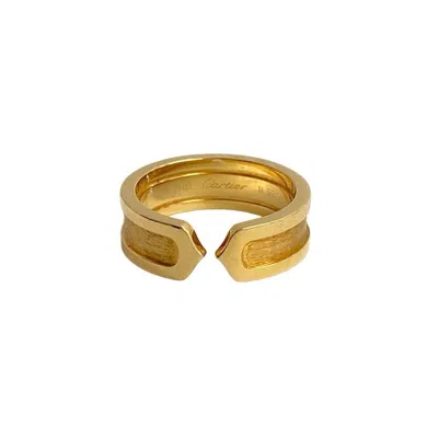 Pre-owned Cartier Gold Yellow Gold (18k) Band Ring ()