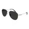 Cartier Grey Pilot Men's Sunglasses Ct0364s 001 59