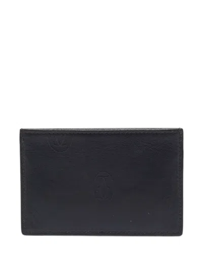 Pre-owned Cartier Happy Birthday Card Holder In Black