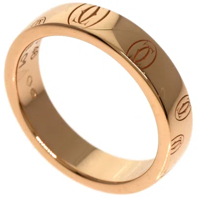 Pre-owned Cartier Happy Birthday Pink Band Ring ()