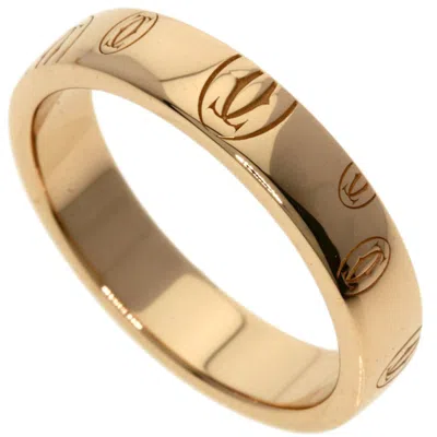 Pre-owned Cartier Happy Birthday Pink Band Ring ()