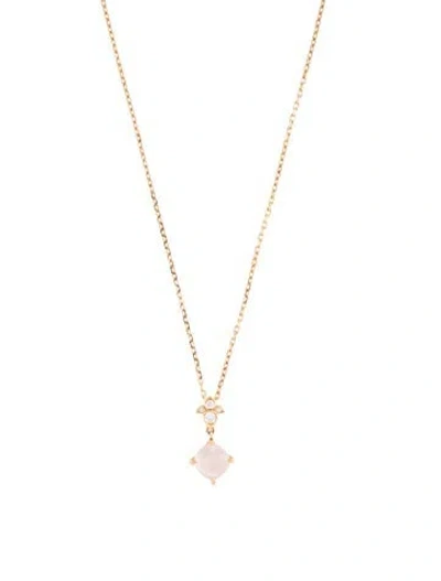 Pre-owned Cartier Inde Mystérieuse Lotus Necklace, 15.5" In Multi