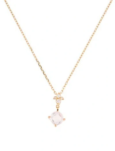 Pre-owned Cartier Inde Mystérieuse Lotus Necklace, 16" In Multi