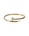 Cartier Juste Un Clou 18k 1.16 Ct. Tw. Diamond Bracelet (authentic Pre-loved) In Gold