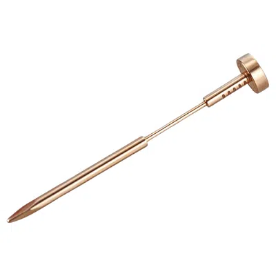 Pre-owned Cartier Juste Un Clou 18k Rose Gold Nail Stick Tie Pin In Red